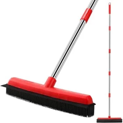 Zdjęcie produktu dla Mop z długim trzonkiem i szczotką do podłóg