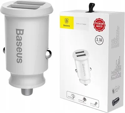 Zdjęcie produktu dla Baseus 6953156276529, Zewnętrzna, Zapalniczka, Biały