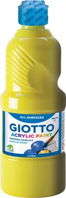 Immagine prodotto di Giotto 533702 pittura 500 ml Giallo Bottiglia