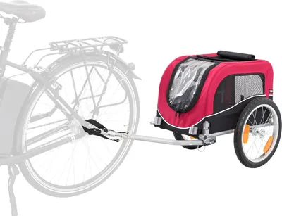 Produktbild von TRIXIE Hunde-Fahrradanhänger faltbar – bis 15 kg, 36 x 34 x 57 cm