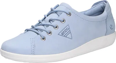 Obrázok produktu pre Ecco SOFT 2.0 dámske topánky - pohodlné šnurovacie tenisky modré voľný čas NEW