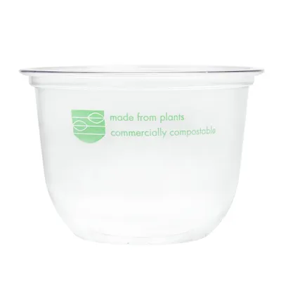 Image de Vegware 96 récipients ronds compostables 296ml (1000 pièces)