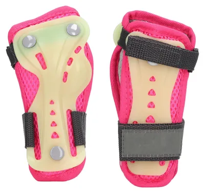 Produktbild von 2 Stück Rollschuh-Handgelenkschützer, Schweißabsorption, atmungsaktiv, flexibel, für Kinder, für Sport im Freien, S (Alter 3 bis 7, 33–50 Pfund)