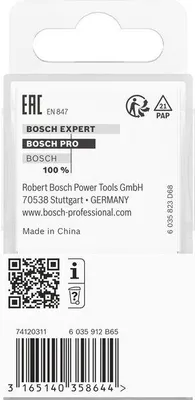 Produktbild von PRO Scharniernutfräser, zweischneidig, D 12,7, L 12,7, S 8