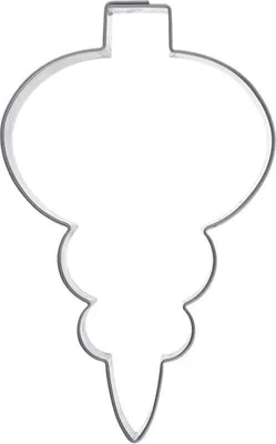 Obrázek produktu pro Vykrajovátka na cukroví ocelová špička 8,8 cm