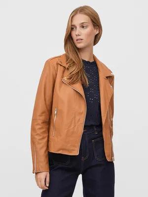 Image de Veste en cuir VILA pour femmes, VICARA M