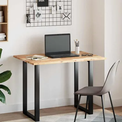 Produktbild von vidaXL Schreibtischplatte Unbehandelt 80x70x2 cm Massivholz Akazie