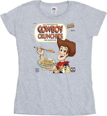Produktbild von Disney - "Toy Story Cowboy Crunchies" T-Shirt für Damen BI44477 (XL) (Grau)