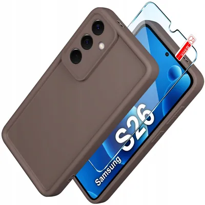 Produktbild von Silikonhülle für Samsung S26 (matt) + Displayschutzfolie