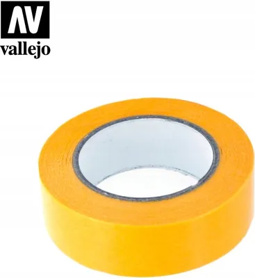 Zdjęcie produktu dla Vallejo T07001, Taśma maskująca malarska, Żółty, Plastik, Uniwersalne, 18 m, 18 mm