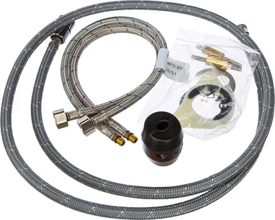 Produktbild von Wasserhahn ausziehbar Mischbatterie DAGA Armatur Schwenkbar Einhebel Spültischarmatur mit 2 Strahlarten Beige