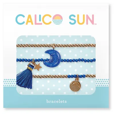 Zdjęcie produktu dla Bransoletki Calico Sun Zestaw księżycowy Sophia kolorowa biżuteria dziecięca