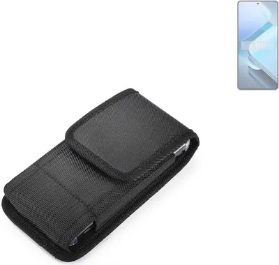 Produktbild von Holster Gürteltasche kompatibel mit Vivo iQOO Z9 Holster Gürtel Tasche wasserabweisend Handy Hülle Schutz Hülle Outdoor schwarz K-S-Trade