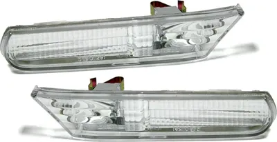 Immagine prodotto di 2 indicatori laterali cromati bianchi per Porsche Boxster Tipo 986 / 911 Tipo