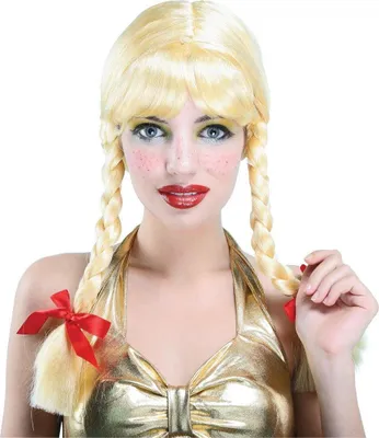Obrázok produktu pre Bristol Novelty - "Pigtails" parochňa BN515 (jedna veľkosť) (blond/červená)