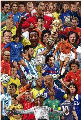 Productafbeelding van Poster van het Wereldkampioenschap voetbal 2026, 28 x 43 cm, A3, wanddecoratie voor de keuken