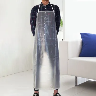 Produktbild von wasserdichte transparente klare PVC Apron Kitchen Restaurant Hausarbeit Accessoires