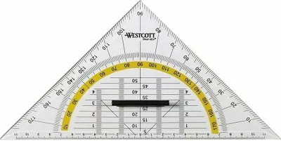 Produktbild von WESTCOTT Geometrie-Dreieck 25,0 cm