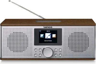 Produktbild von Lenco DIR-170WA - Internetradio mit DAB+ und FM-Radio - Bluetooth® - 5 direkte Stationstasten - USB-Wiedergabe - 2 x 10 Watt RMS - Holz