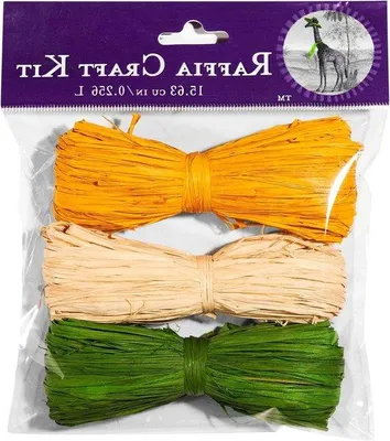 Produktbild von Natürliches Dekorationsset aus Bambusfäden - 3er Pack - Weiche, elastische Garnstangen