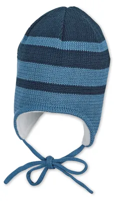 Produktbild von Strickmütze Streifen Uni