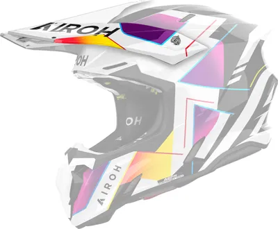 Image de Écran frontal du casque Airoh Twist 3 Rainbow