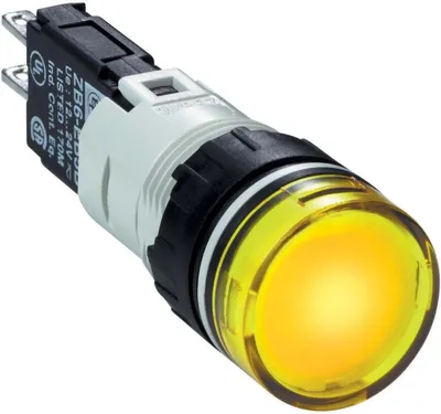 Produktbild von Schneider Electric Leuchtmelder gelb XB6AV5BB