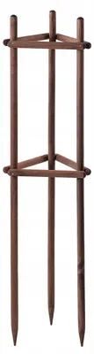 Produktbild von Pflanzenstütze für Bäume und Sträucher - Dreieckshalterung - Imprägniert - Stabil und langlebig - 130 cm Höhe