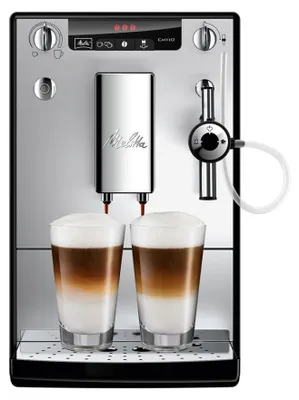 Produktbild von Melitta CAFFEO SOLO & Perfect Milk, Espressomaschine, 1,2 l, Kaffeebohnen, Eingebautes Mahlwerk, 1400 W, Silber