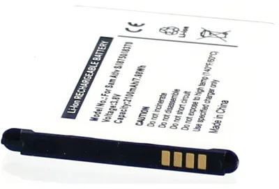 Produktbild von Akku für Samsung I8750 Ativ S Li-Ion 3,7 Volt 2100 mAh schwarz.