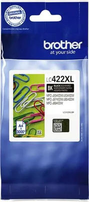 Produktbild von Brother - Tintenpatrone LC-422XLBK schwarz | 5 Stück