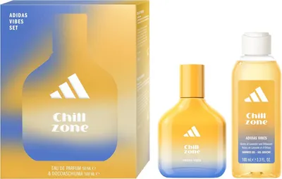 Produktbild von Adidas, Vibes Chill Zone Geschenkset Eau de Parfum 50 ml + Duschgel 100 ml