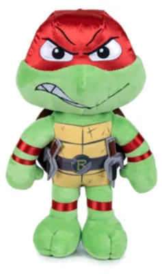 Immagine prodotto di Teenage Mutant Ninja Turtles Raphael peluche - Peluche da 22 cm TMNT peluche di stoffa