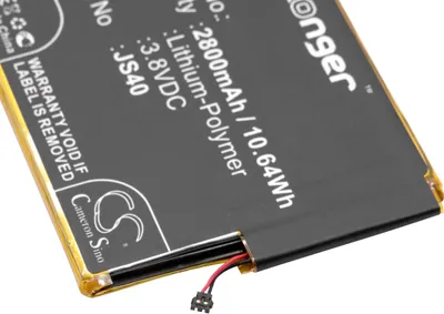 Produktbild von vhbw Akku Ersatz für Motorola JS40 für Handy Smartphone Telefon (2800 mAh, 3,8 V, Li-Polymer)