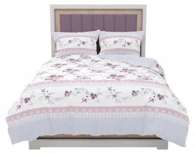 Produktbild von ZARATEX Rozalia Satinkovb Blumenmuster Bettwäsche 220x200