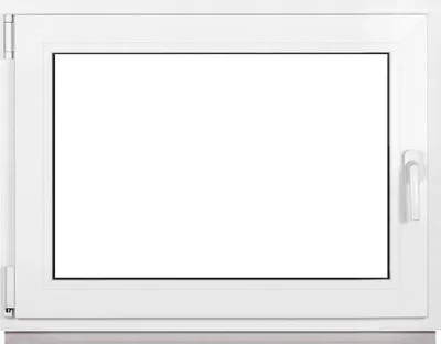 Obrázek produktu pro Framex sklepní okno Plastové okno Bílé Šířka x výška 100 x 70 cm (1000 x 700 mm) zdvojené (32 mm) Výklopně-kyvné DIN Levé - Premium - Všechny velikosti