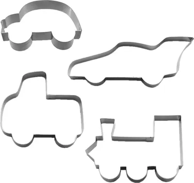 Produktbild von 1 Ausstecher Set Fahrzeuge