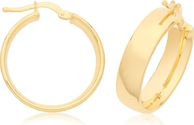 Produktbild von 9 Karat (375) Gold Damen - Paar Creolen - 20mm; TRS35891MM20