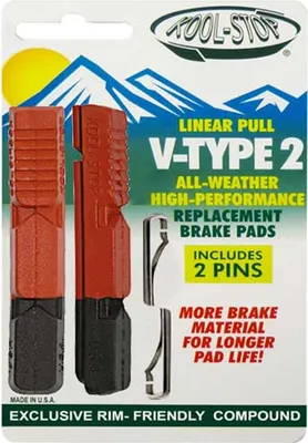 Produktbild von Kool-Stop Bremsgummi -V-Brake-, R16 dual compound für H12