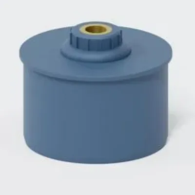 Produktbild von POLOPLAST Kondensatübergang, DN125/1/2", POLO-KAL, PP-MD/Messing, Ø125mm, blau, 1 Stk.