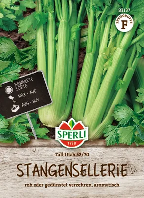Produktbild von SPERLI Stangenselleriesamen Tall Utah 52 70 Apium graveolens 250 Pflanzen