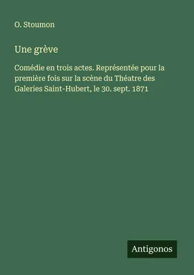 Produktbild von Une grève