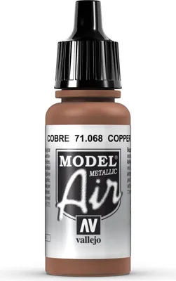 Zdjęcie produktu dla Miedź (metal) 068 Vallejo Model Air 17 ml farba do aerografu