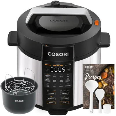 Produktbild von COSORI Schnellkochtopf CMC-CO601-SEU 5,7 Liter, 13 Programme, 1100 W, Sous-Vide, keramische Antihaftbeschichtung, 24h Timer