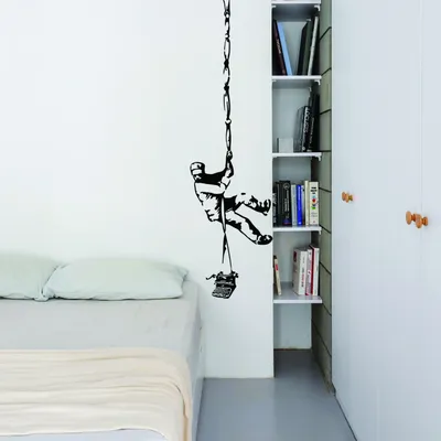 Gefängnisausbruch im Street-Art-Stil – Decords Wandtattoo, Produktansicht 1