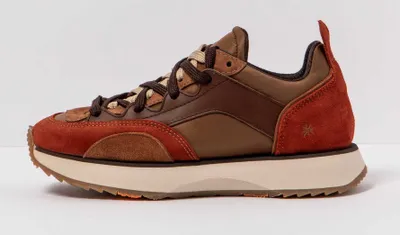 Produktbild von Art Sneaker Herren/Damen 1781 MULTI LEATHER CALDERA-BROWN/TURIN Farbe Rot