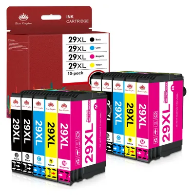 Produktbild von 10x Druckerpatronen für Epson 29 XL Multipack Kompatibel für Epson 29XL XP-247 XP-255 XP-330 XP-332 XP-335 XP-342 XP-432 XP-435 XP-442 XP-445 XP-452