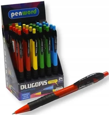 Produktbild von Penword Automatischer Kugelschreiber Blau 1 Stück