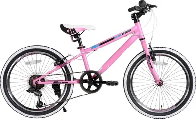Produktbild von Kinder Mountainbike 20 Zoll (51 cm) – 7-Gang Schaltung, V-Brake, Stahlrahmen – Rosa