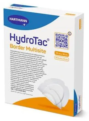 Image de Pansement mousse Hydrotac Border Multisite 13x16 cm 10 pces
